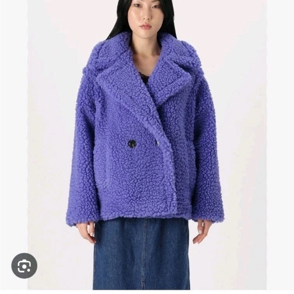 Gift!!🎄🕎NWT UGG XL Gertrude Short Lupine BNIB - Picture 6 of 7